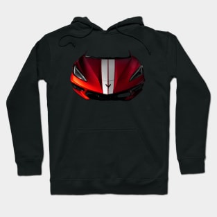 Chevrolet Corvette C8 Stingray (black) Hoodie